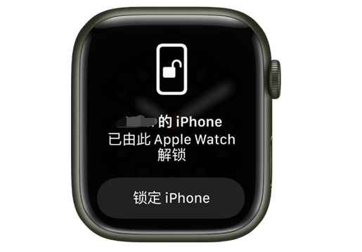 铁西苹果手机维修分享用 AppleWatch 解锁配备面容 ID 的 iPhone方法 